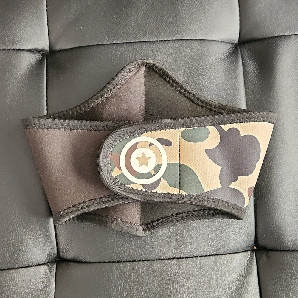 Bape Shark Face Mask 1st Camo OG Print Neoprene Yellow Mask 2018
